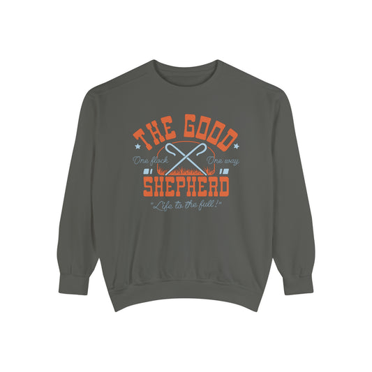 GOOD SHEPHERD | Christian Crewneck Sweater | Original Design | Premium Quality