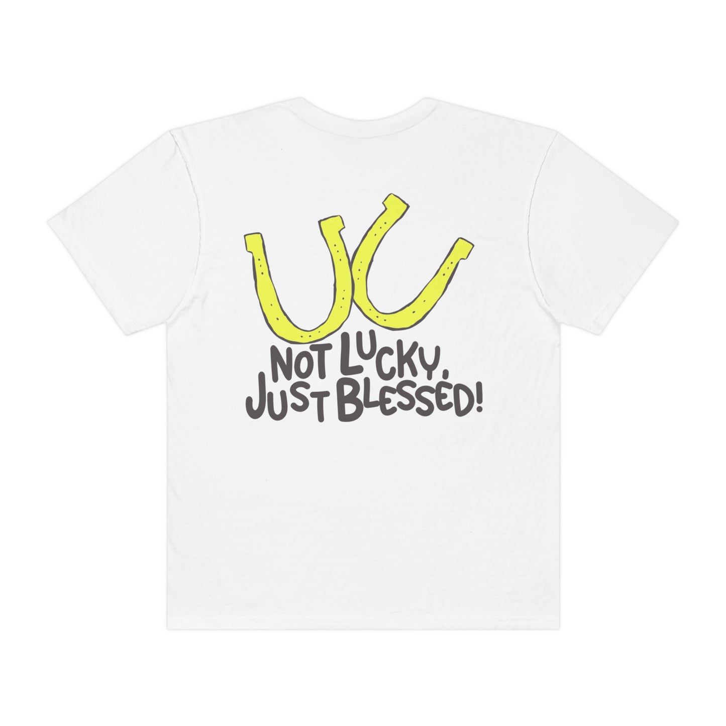 NOT LUCKY | Faith-Inspired Graphic T-Shirt | Original Design | High Quality"