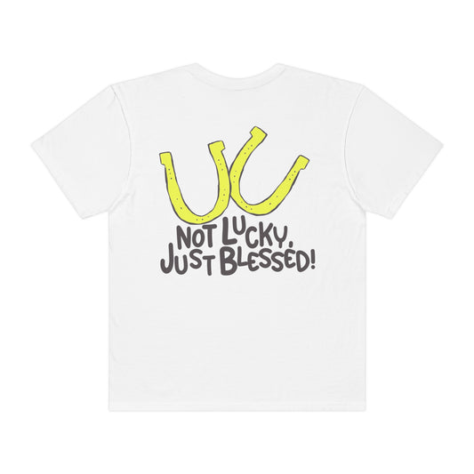NOT LUCKY | Faith-Inspired Graphic T-Shirt | Original Design | High Quality"